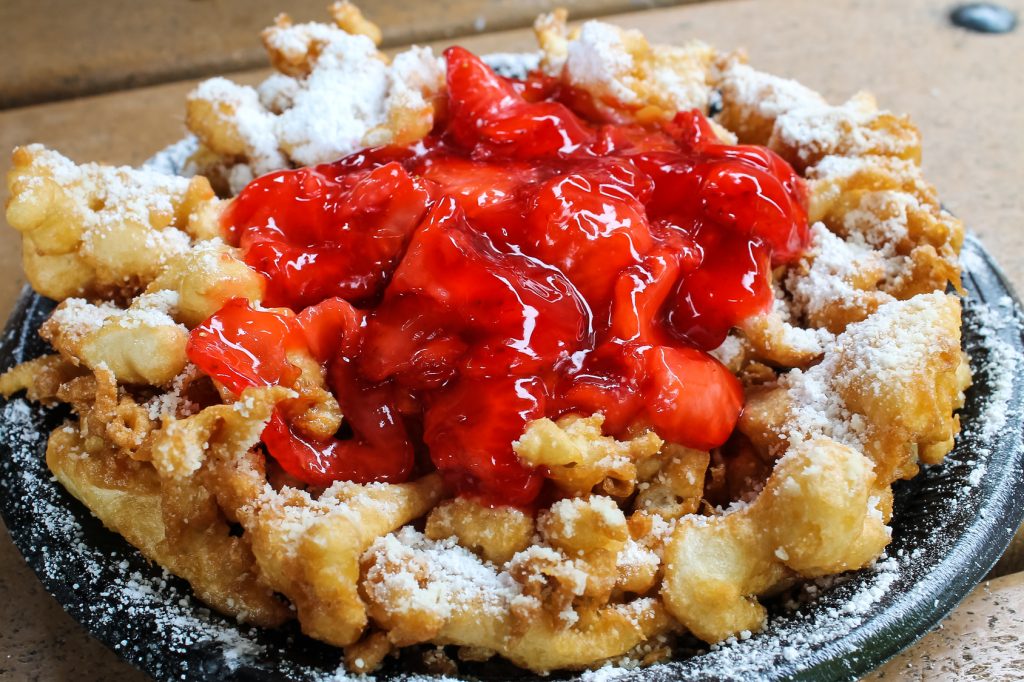 Funnel cake proste ciasto smażone Smażymy