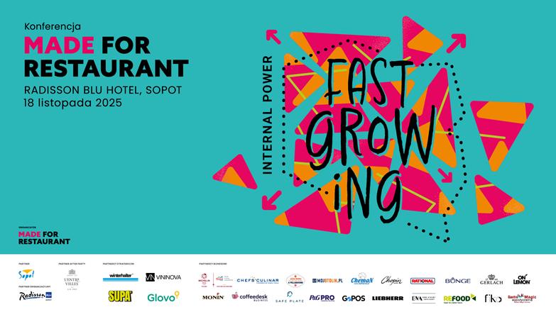 Wpadnij po „FAST GROWING” Twojej restauracji do SOPOTU!